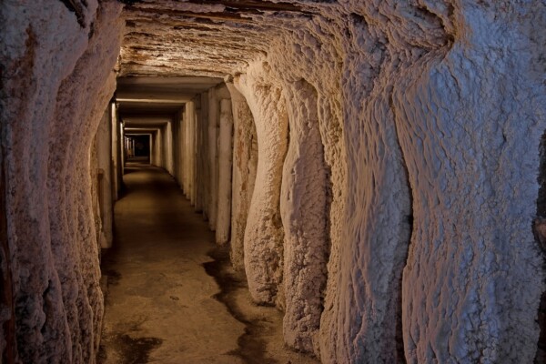 Kopalnia Soli Wieliczka - korytarz podziemny