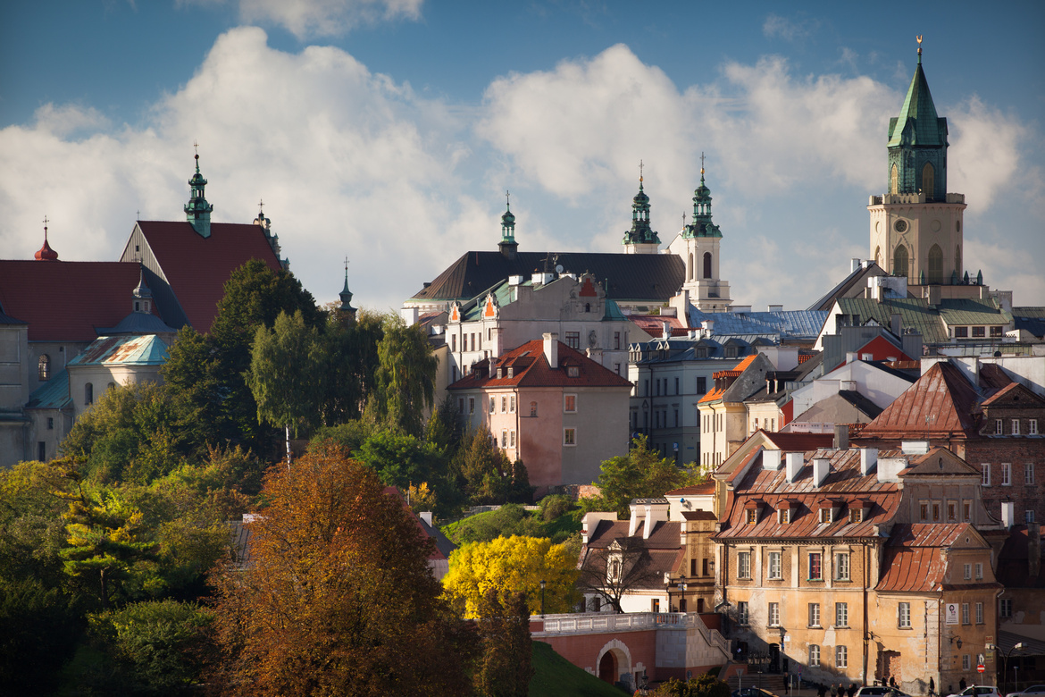 Lublin, Stare Miasto jesienią