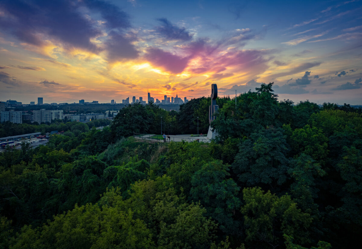 Warszawa, Kopiec Powstania Warszawskiego