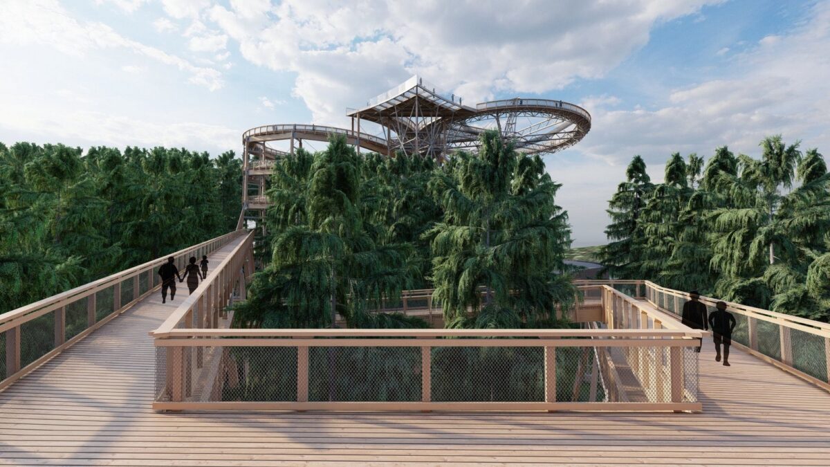 Sky Walk Poronin, źródło: https://www.facebook.com/people/SKY-WALK-Poronin/61558760043177/